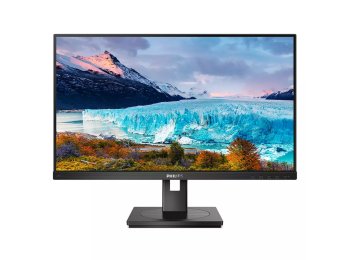 Philips S Line 243S1/00 monitor komputerowy 60,5 cm (23.8") 1920 x 1080 px Full HD LCD Czarny