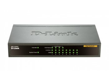 DES-1008PA 8x10/100 Desktop Switch
