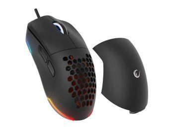 RAMPAGE MYSZ GAMINGOWA PRZEWODOWA 12800DPI BLINK BLACK