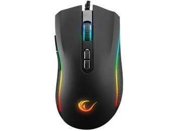 RAMPAGE MYSZ SMX-R44 V2 MACRO BLACK 12800 DPI RGB LED