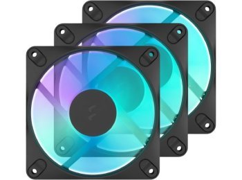 Wentylator Dynamic 3 12 RGB 3 120mm 3-pak czarny