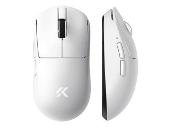 MCHOSE A7 v2 Pro myszka Gaming Oburęczny RF Wireless + Bluetooth + USB Type-C Optyczny 26000 DPI