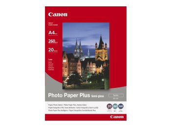 CANON 1686B015 Papier Canon SG201 Photo Paper Plus Semi-glossy 260g 10x15cm 50ark