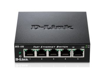 Przełącznik 5-port 10/100 Metal Housing