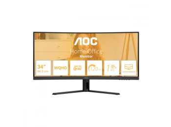 Monitor 34 cale CU34B3E VA Curved 120Hz HDMI DP