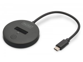 Stacja dokująca do SSD M.2 NVMe/SATA USB-C 3.2 Gen2 10Gbps maks. 4 TB, czarna