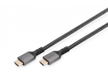 Kabel Premium połączeniowy HDMI 2.1 Ultra HighSpeed 8K60Hz UHD Typ HDMI A/A M/M 3m Czarny
