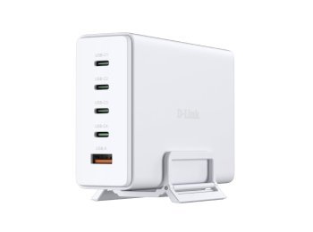 Ładowarka zasilacz GAN 240W 4x USB-C 1x USB-A