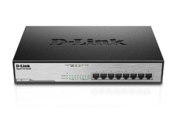 Switch Unmanaged DGS-1008MP 8xGbE