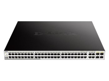 Przełącznik DGS-1210-52MP 48GE PoE+ 4SFP