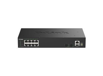 Przełącznik SMART DGS-1530-10/E 8 portów GE + 2 porty 10G SFP+