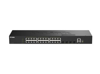 Przełącznik Smart DGS-1530-28/E 24 porty GE + 4 porty 10G SFP+