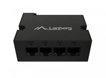 Przełącznik Din-Ge4-Bt-90w 1xIn 3xOut 1GB PoE Extender Gigabit Ethernet Din Rail Bt 90W