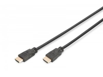 Kabel połączeniowy HDMI HighSpeed z Ethernetem 4K 60Hz UHD Typ HDMI A/HDMI A M/M czarny 5m