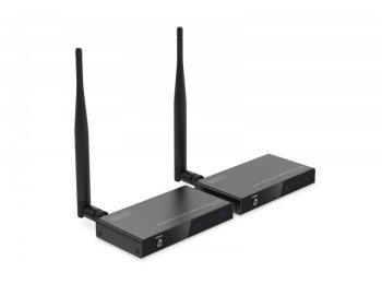 Przedłużacz/Extender splitter HDMI bezprzewodowy 100m 1080p 60Hz FHD 5GHz HDCP 1.3 (zestaw)