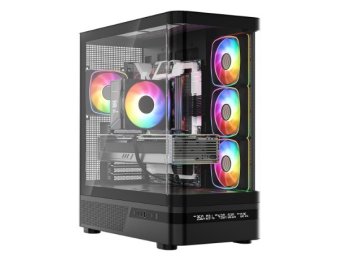 Obudowa Volcano AQ200 ARGB MIDI BLACK