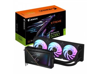Karta graficzna GeForce RTX 5080 AORUS XTREME WATERFORCE 16G 256BIT
