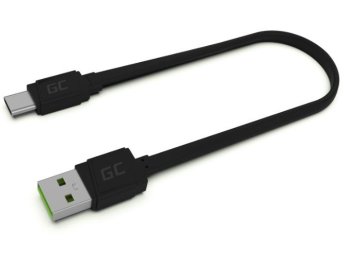 Kabel GCmatte USB - USB-C 25 cm, płaski