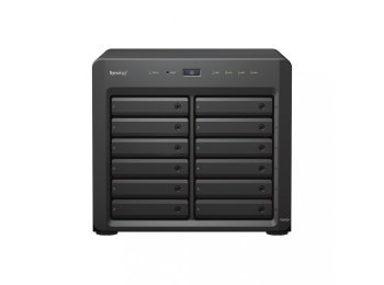 Serwer NAS DS2422+ 12x0HDD AMD Ryzen V1500B 4x2,2Ghz 4GB RAM 4x1GbE 2xUSB 3Y