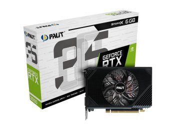 Karta graficzna GeForce RTX 3050 StormX 6GB GDDR6 96bit DVI/DP/HDMI