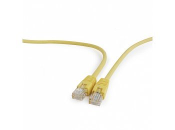 Patch cord kat.5e osłonka zalewana 5M żółty