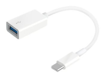 Adapter TP-LINK UC400 (Micro USB typu C M - USB 3.0 F; kolor biały)