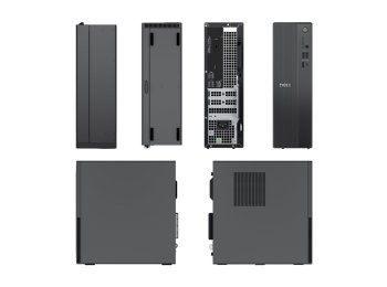 DELL Pro QVS1260 Intel® Core™ i3 i3-14100 8 GB DDR5-SDRAM 512 GB SSD Windows 11 Pro Wąski PC PC Czarny