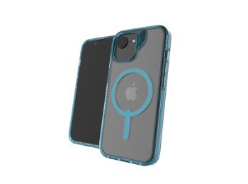 ZAGG Santa Cruz Snap - obudowa ochronna do iPhone 16e / 15 / 14 / 13 kompatybilna z MagSafe (blue)