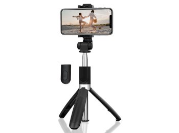 Uchwyt do selfie i statyw biurkowy 2in1 MT5542 pilot Bluetooth