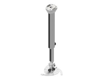 PMV100W Uchwyt sufitowy do projektora Biały 30 kg 450-650mm