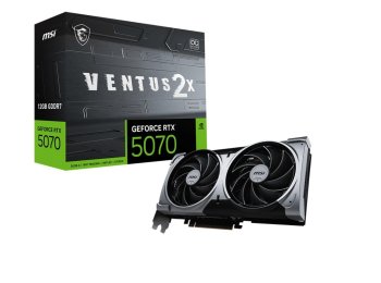Karta graficzna GeForce RTX 5070 12G VENTUS 2X OC GDDR7 192bit HDMI/3DP