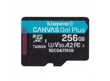Karta pamięci microSD 256GB Canvas Go! Plus 200MB/s A2 U3 V30