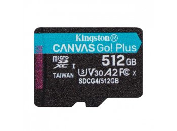 Karta pamięci microSD 512GB Canvas Go! Plus 200MB/s A2 U3 V30