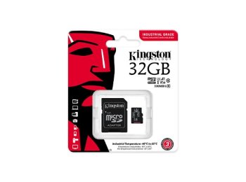 Karta pamięci microSD 32GB CL10 UHS-I Industrial