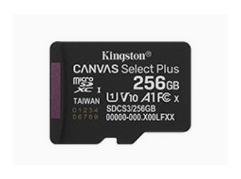 Karta pamięci microSD 256GB Canvas Select+ G3 150MB/s