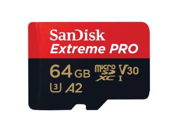 Karta pamięci Extreme Pro microSDXC 64GB 200/90 MB/s A2 V30