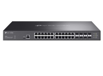 Przełącznik zarządzalny Omada SX3832 24-Port 10GBASE-T L2+ with 8 10GE SFP+ Slots