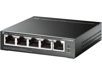 Przełącznik SG105MPE Smart 5xGE (4xPoE+)