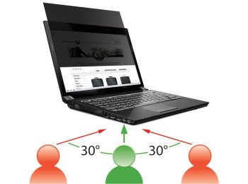 Mobilis 016229 filtr do ekranu 35,8 cm (14.1") Laptop Bezramkowy filtr prywatności na wyswietlacz