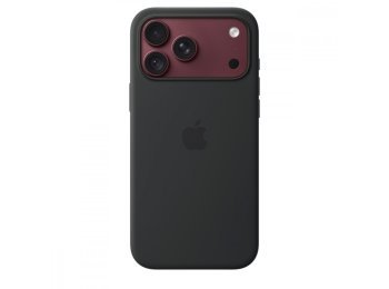 Etui silikonowe z MagSafe do iPhonea 18 Pro Max - czarny
