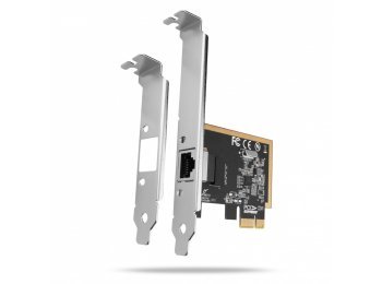 PCEE-GRF Karta sieciowa PCIe 1x Gigabit Ethernet port RJ-45 Realtek SP & LP