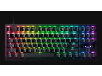 Razer Huntsman V3 Tenkeyless 8KHz klawiatura Gaming USB QWERTY Angielski Czarny