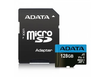Karta pamięci microSD Premier 128GB UHS1/CL10/A1+adapter