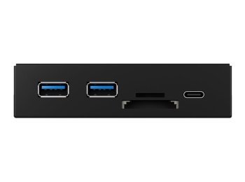 ICY BOX IB-HUB1417-i3 Czarny