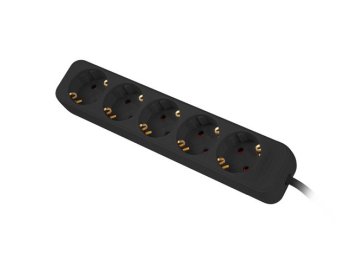 Listwa przedłużacz 3m 5X230v c PS0-05F-0300-BK