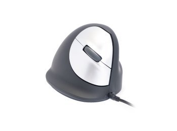 Ergonomiczna mysz R-Go Maus HE ergonomicznie praworęczna USB średnia czarna retail