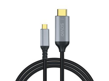 Kabel USB-C do HDMI v2.0b, 3m, miedź CL-184
