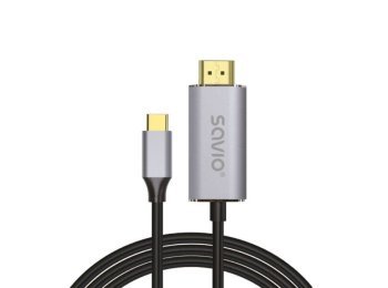 Kabel USB-C-HDMI v2.0 CL-199 2m