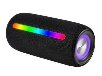 Głośnik Stripe TWS Bluetooth RGB Czarny