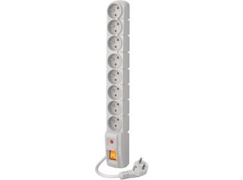 Listwa zasilająca Acar S8 (1,5m ; szary)
